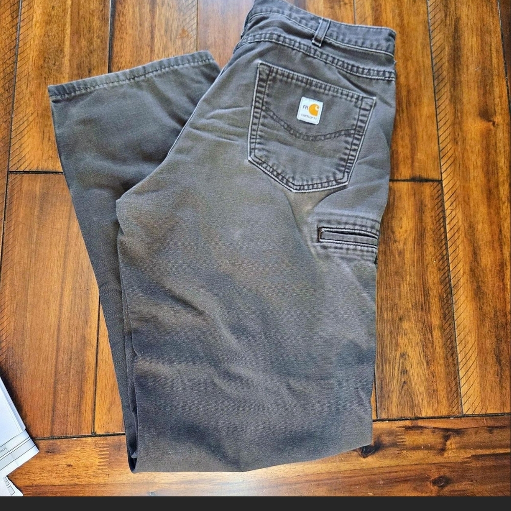 Carhartt Men's Brown Work Pants
